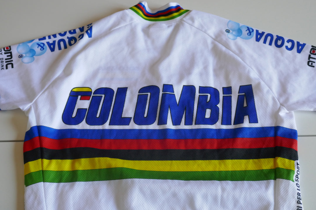 Columbia Acqua & Sapone - Maillot Champion du monde _ (S) #04347
