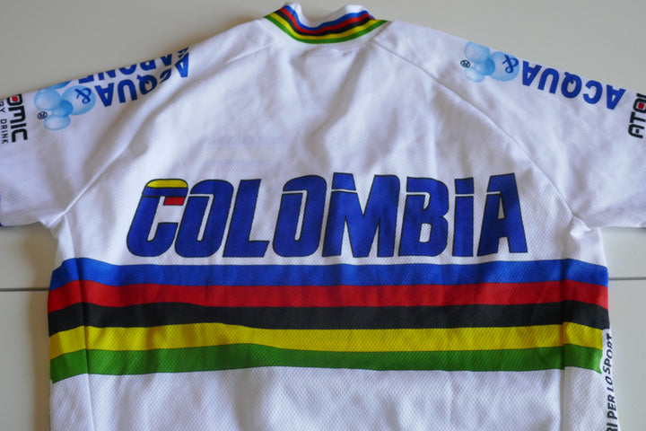 Columbia Acqua & Sapone - Maillot Champion du monde _ (S) #04347