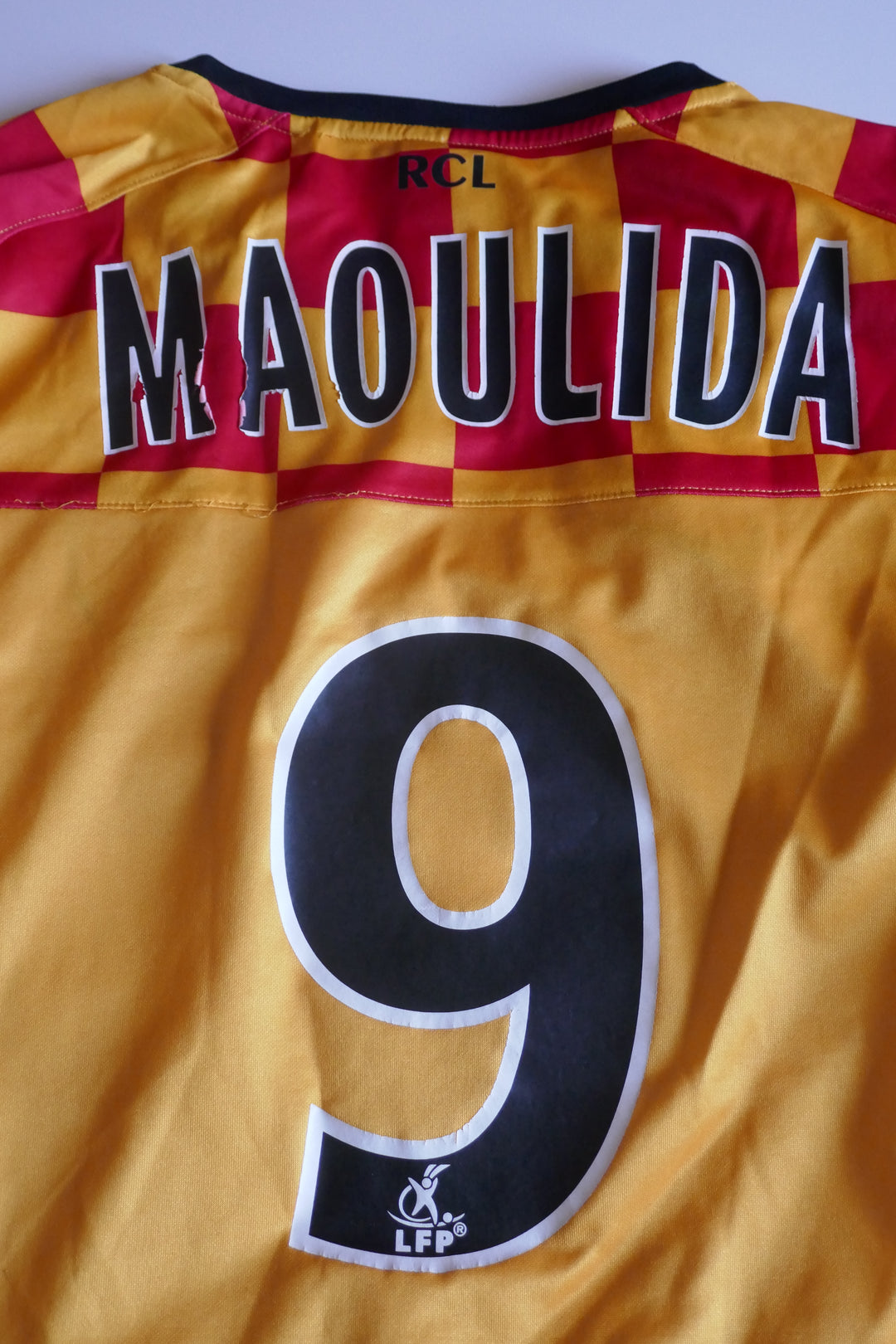 RC Lens 2008/09 - Toifilou Maoulida - Maillot _ (15ans) #04355