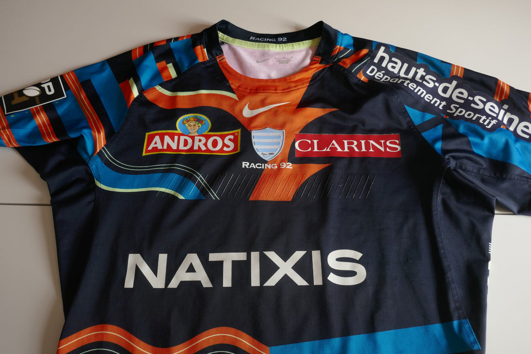 Racing 92 2022/23 - Maillot Préparé (Porté?) _ (XL) #04392