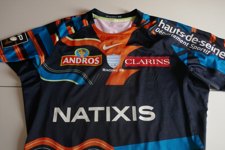 Racing 92 2022/23 - Maillot Préparé (Porté?) _ (XL) #04392