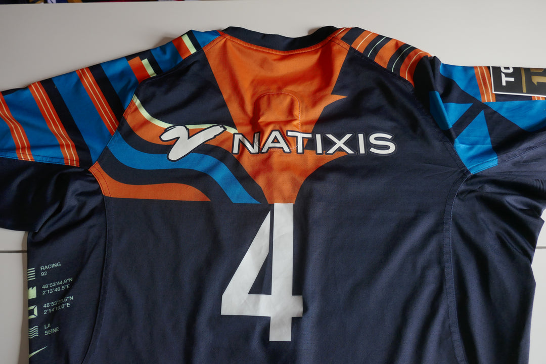 Racing 92 2022/23 - Maillot Préparé (Porté?) _ (XL) #04392