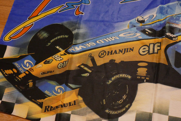 Formule 1 - Renault F1 team - Fernando Alonso - Drapeau _ #04381