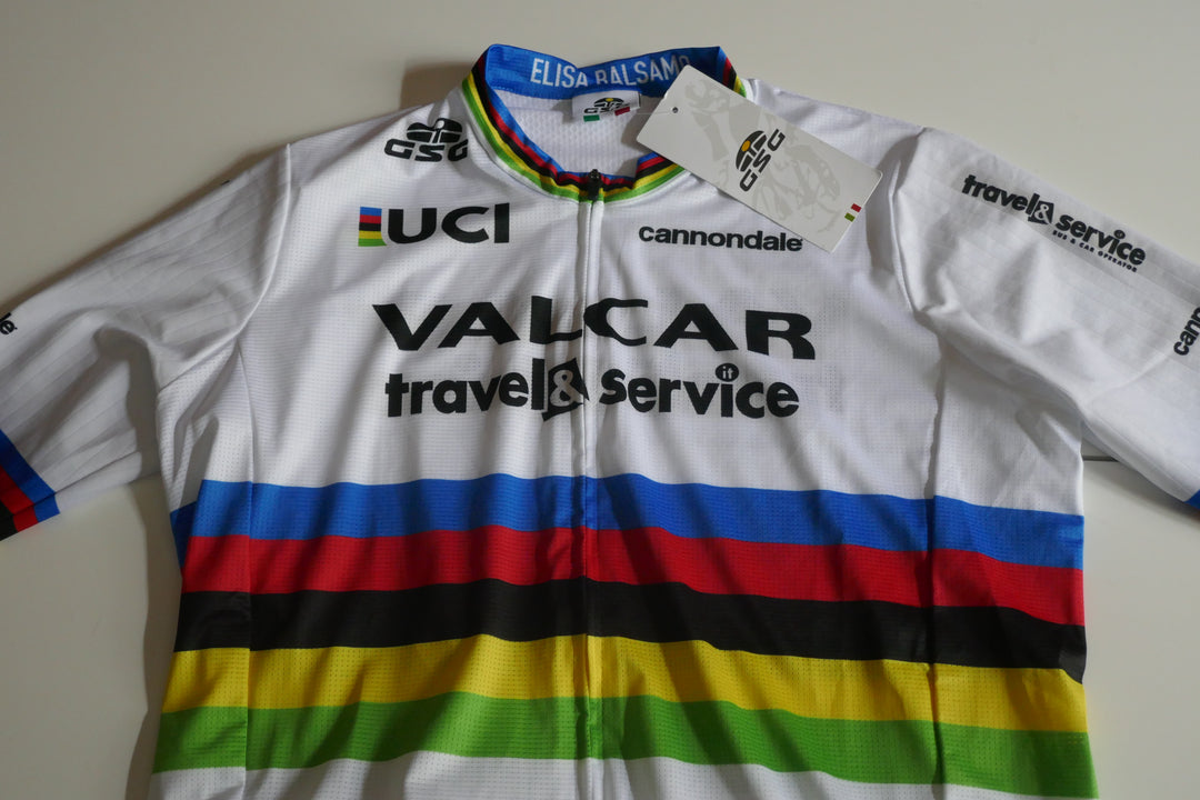 Valcar Travel & Service 2021 - Elisa Balsamo - Maillot Championne du monde _ (L) #04422