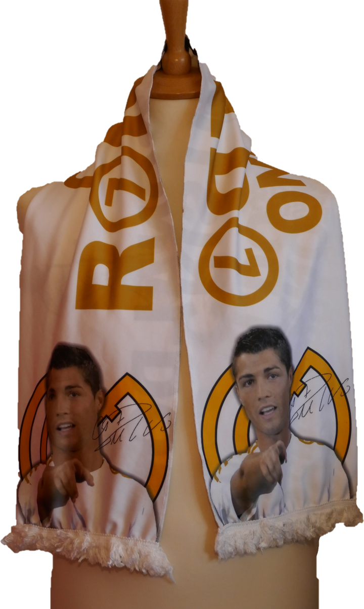 Real Madrid - Cristiano Ronaldo - Echarpe _ #02691