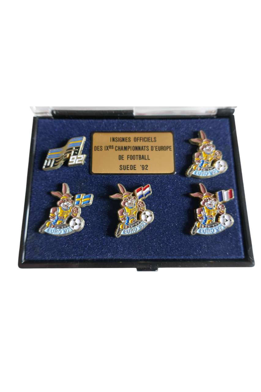 Euro 92 - Coffret de 5 pin's #4186