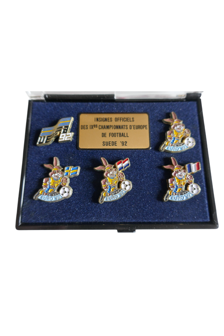 Euro 92 - Coffret de 5 pin's #4186