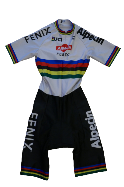 Alpecin 2023 - Van Der Poel - Combinaison Champion du Monde _ (XXS) #01823
