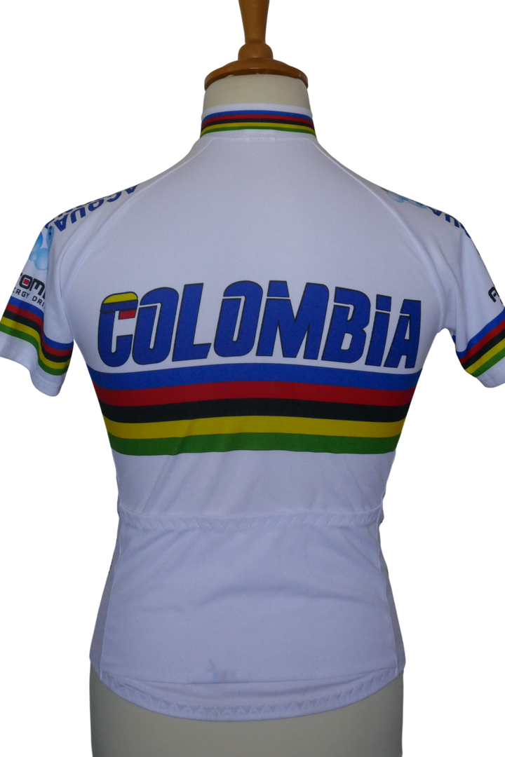 Columbia Acqua & Sapone - Maillot Champion du monde _ (S) #04347