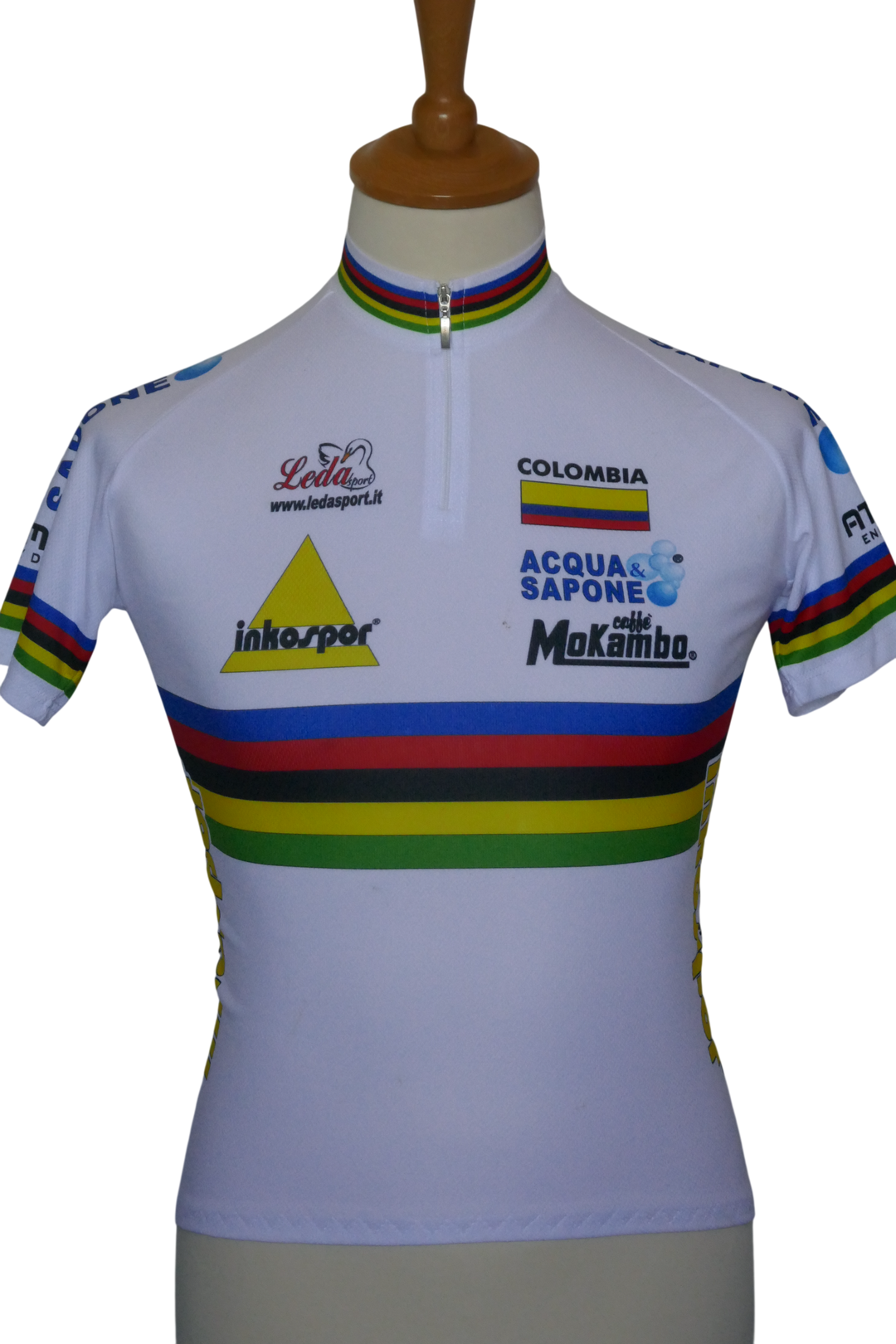 Columbia Acqua & Sapone - Maillot Champion du monde _ (S) #04347