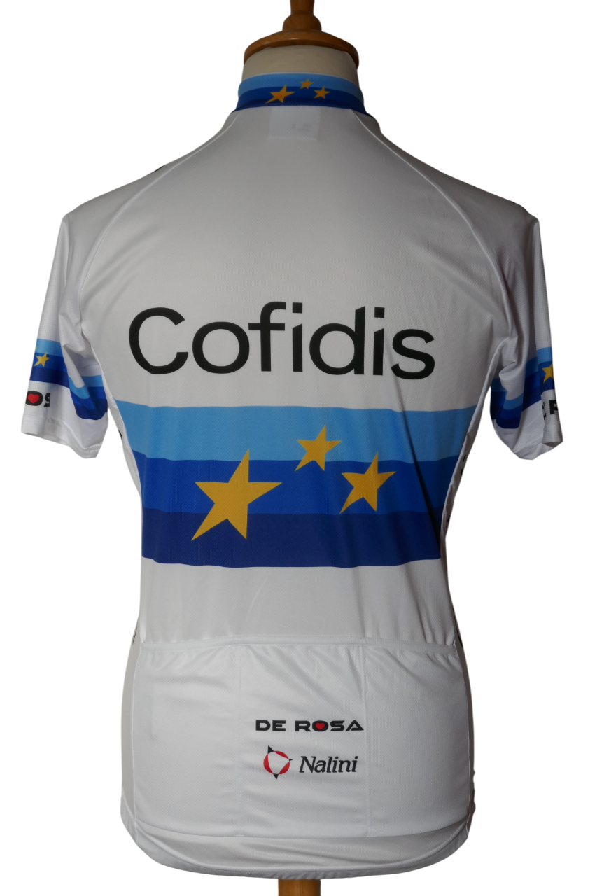 Cofidis 2020 - Elia Viviani - Maillot Champion d'Europe _ (XL) #04018