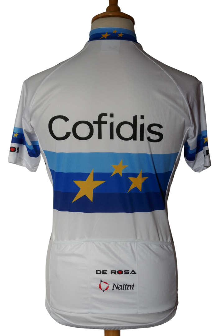 Cofidis 2020 - Elia Viviani - Maillot Champion d'Europe _ (XL) #04018