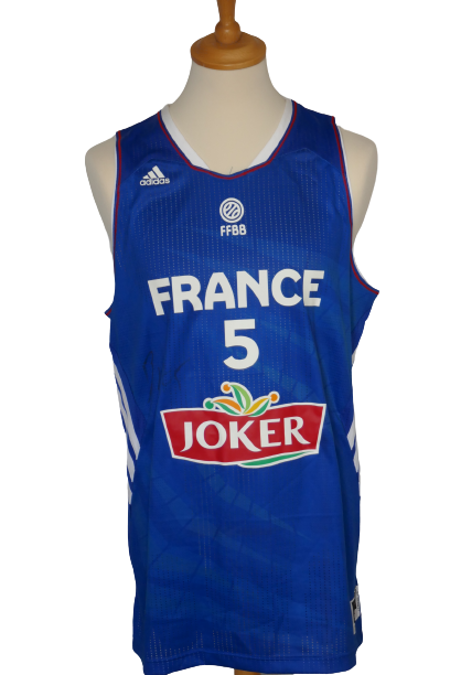 France 2014/15 - Nicolas Batum - Maillot Signé _ #01125