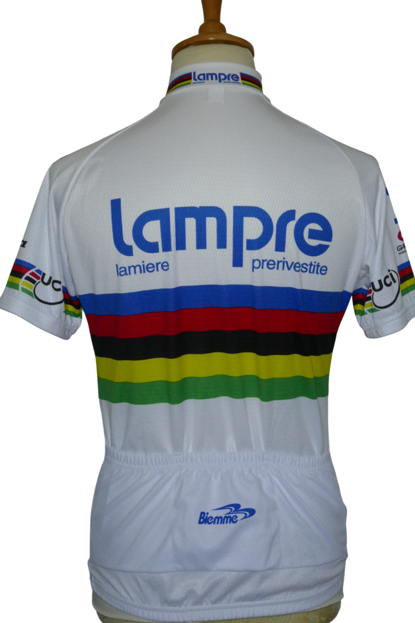 Lampre 2004 - Igor Astarloa - Maillot Champion du monde _ (L) #04071