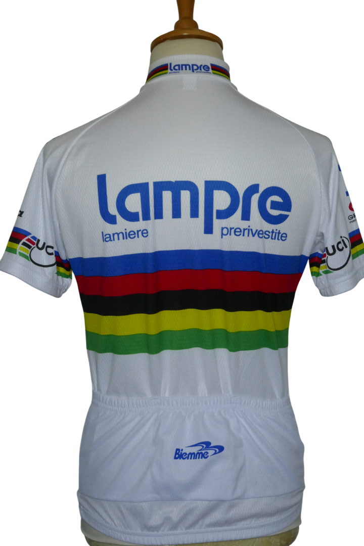 Lampre 2004 - Igor Astarloa - Maillot Champion du monde _ (L) #04071