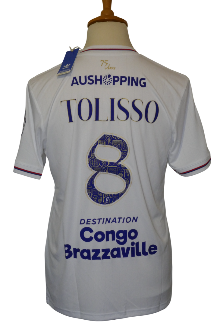Olympique Lyonnais 2025/26 - Corenton Tolisso - Maillot 75ans tirage limité _ (M) #04248