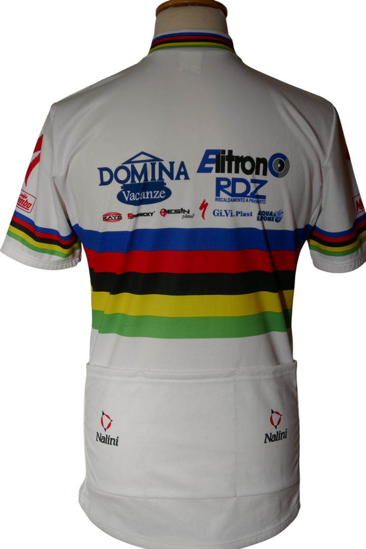 Domina vacanze 2003 - Mario Cipollini - Maillot Champion du monde _ (XL) #04017