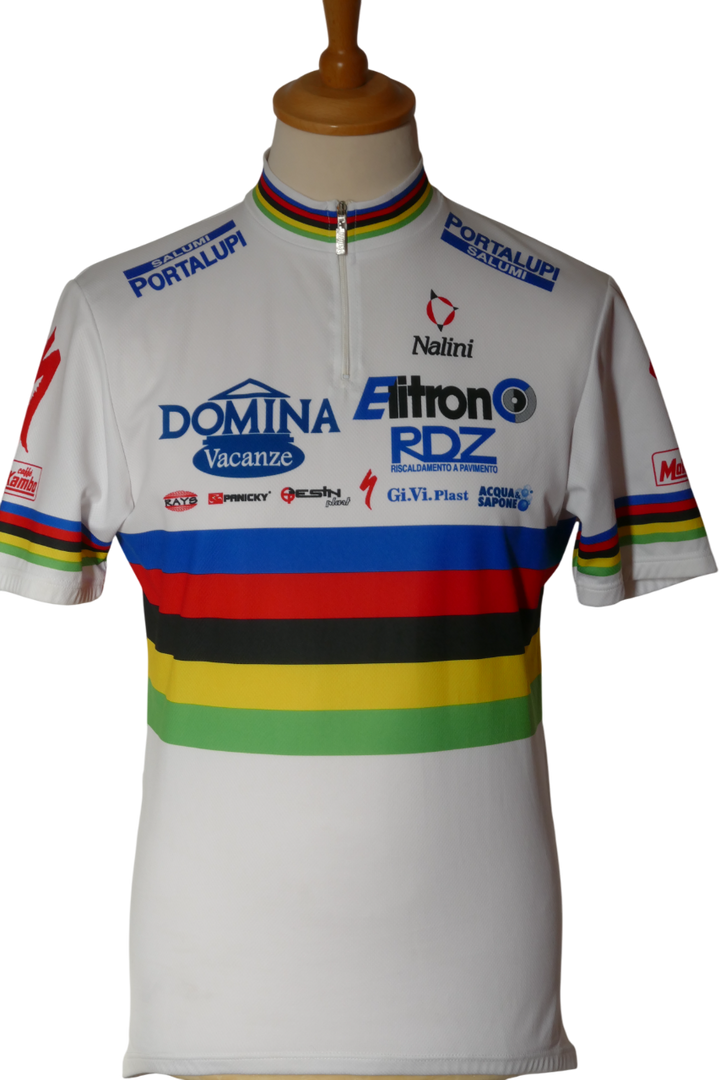 Domina vacanze 2003 - Mario Cipollini - Maillot Champion du monde _ (XL) #04017