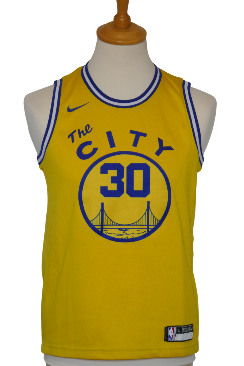 Golden State Warriors 2019/20 - Stephen Curry - Maillot Classic Edition _ (14ans) #02316