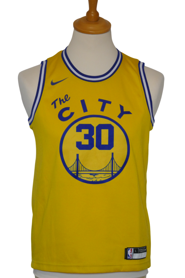 Golden State Warriors 2019/20 - Stephen Curry - Maillot Classic Edition _ (14ans) #02316