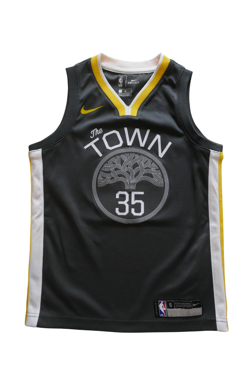 Golden State Warriors 2017/19 - Kevin Durant - Maillot Statement _ (8ans) #01549