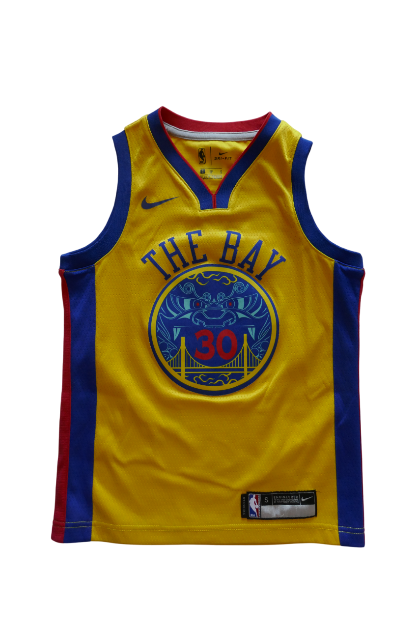 Golden State Warriors 2017/18 - Stephen Curry - Maillot City Edition _ (10ans) #03114