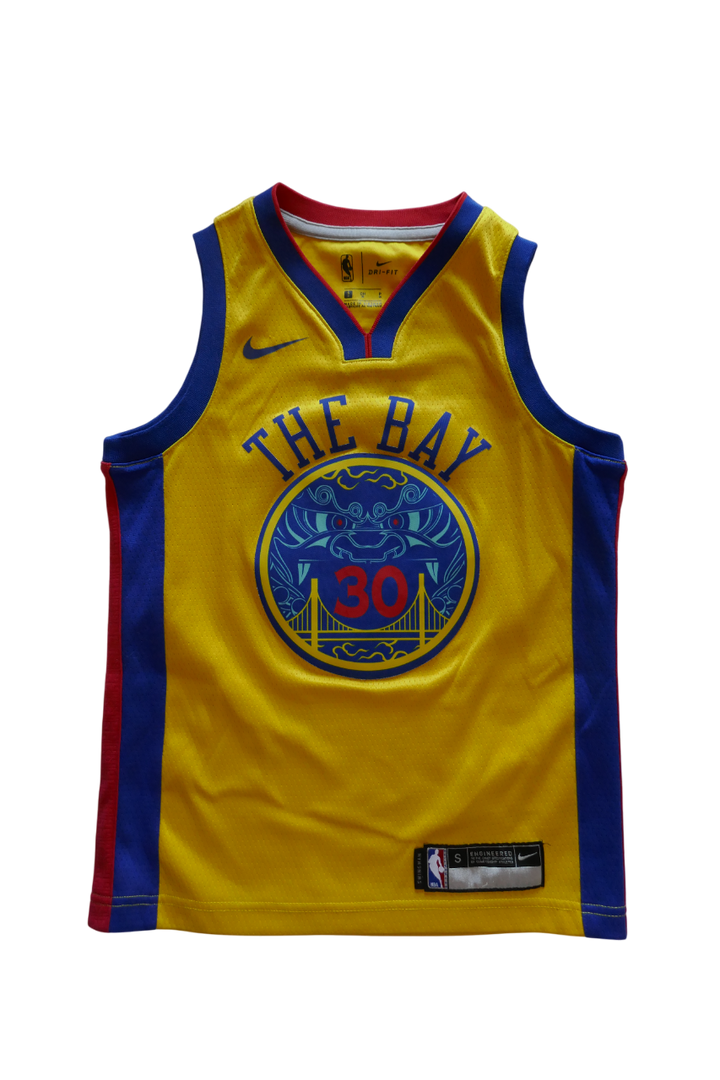 Golden State Warriors 2017/18 - Stephen Curry - Maillot City Edition _ (10ans) #03114