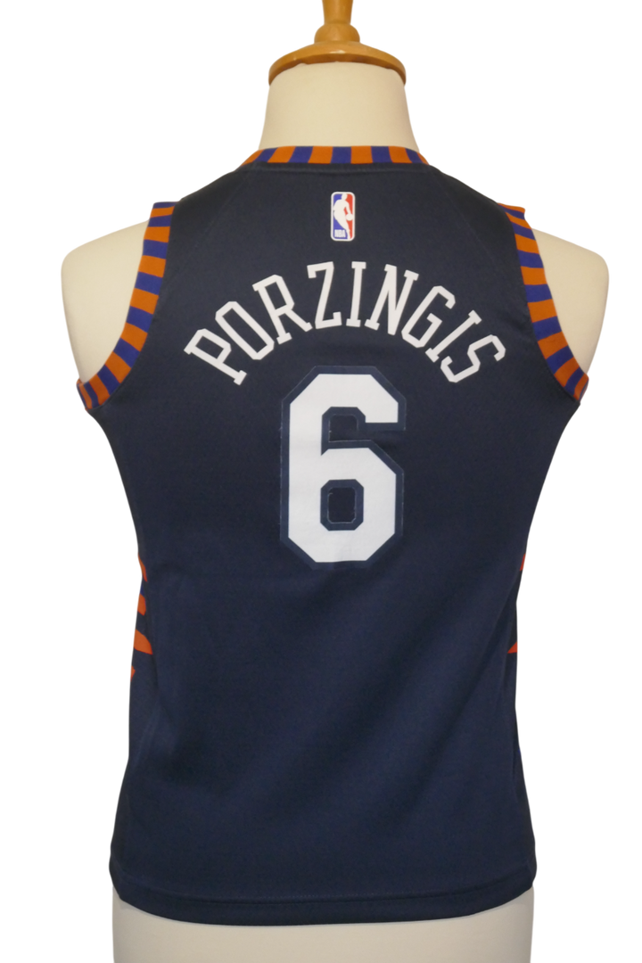 New Yok Knicks 2018/19 - Kristaps Porzingis - Maillot City Edition _ (12ans) #01493