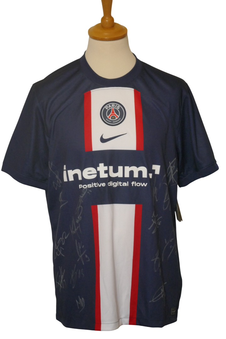 Paris Saint Germain 2022/23 - Maillot Signé par l'équipe _ (XL) #03689