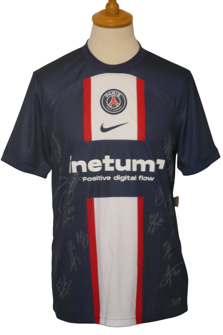 Paris Saint Germain 2022/23 - Maillot Signé par l'équipe _ (L) #03688