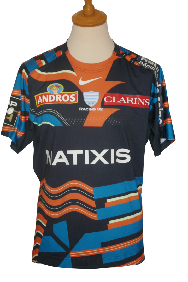 Racing 92 2022/23 - Maillot Préparé (Porté?) _ (XL) #04392