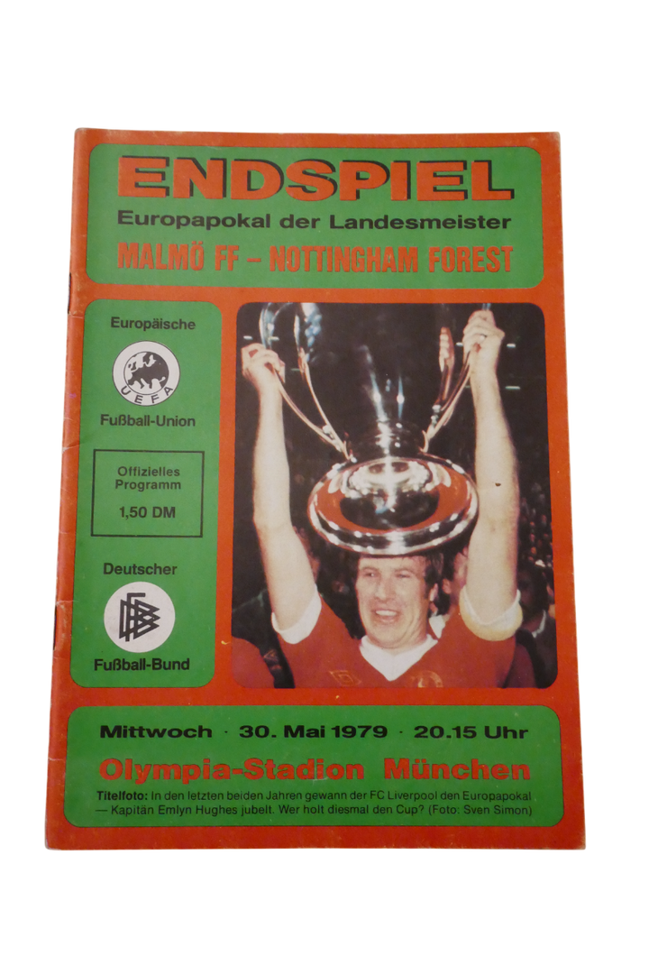 Programme Champions League Finale 1978/79 - Malmö FF / Nottingham Forest _ #03381